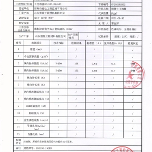 檢測(cè)報(bào)告